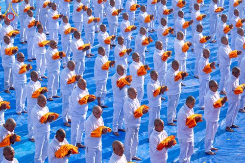 ภาพ No.210022:วันอังคารที่ 4 มีนาคม พ.ศ. 2568 พิธีบรรพชาสามเณรเนปาล 500 รูป ณ ลุมพินี ประเทศเนปาล