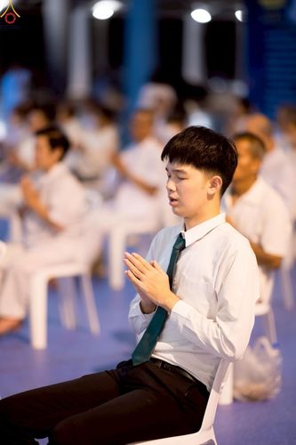 ภาพ No.241221:วันพุธที่ 27 สิงหาคม พ.ศ. 2568 พิธีฉลองชัยสวดมนต์ บทธัมมจักกัปปวัตตนสูตร ครบ 7,650,575,757 จบ ในวันธรรมชัย วัดพระธรรมกาย