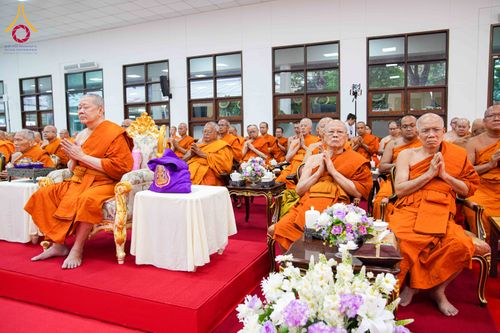 ภาพ No.315180:วันจันทร์ที่ 23 มีนาคม พ.ศ. 2569 พิธีบำเพ็ญกุศล คุณพ่อณรงค์ จินตมากุล  สิริอายุ 99 ปี 11 เดือน โยมบิดา พระครูปลัดรัตนวีรวัฒน์ (รังสฤษดิ์ อิทฺธิจินตโก) ที่ปรึกษาเจ้าคณะจังหวัดปทุมธานี เจ้าอาวาสวัดพระธรรมกาย  ณ ห้องปลูกศรัทธา 2 วัดพระธรรมกาย ปทุมธานี