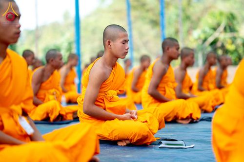 ภาพ No.131011:Photo Story ปฐมบรรพชาชาวพุทธมาร์มา Episode 4/5 วันที่ 13 กุมภาพันธ์พ.ศ. 2567 ณ วัดธัมจักร อรัญกุฏิ บังกลาเทศ