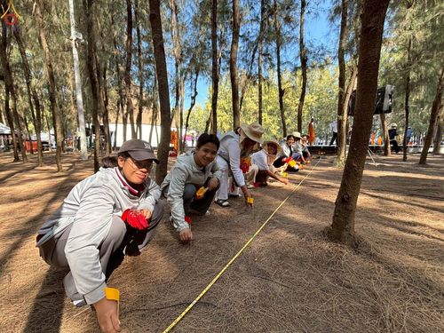 ภาพ No.300481:ภาพเบื้องหลังอาสาสมัครรวมใจ ชุดที่ 3 ในโครงการธรรมยาตรา กตัญญูบูชา มหาปูชนียาจารย์ พระมงคลเทพมุนี(สด จนฺทสโร) พระผู้ปราบมาร อนุสรณ์สถาน 7 แห่ง ปีที่ 14