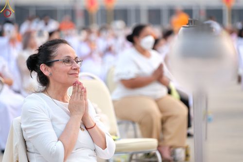 ภาพ No.77146:พิธีจุดมาฆประทีป ในวันมาฆบูชา อาทิตย์ต้นเดือนที่ 6 มีนาคม พ.ศ. 2566 ณ วัดพระธรรมกาย อ.คลองหลวง จ.ปทุมธานี