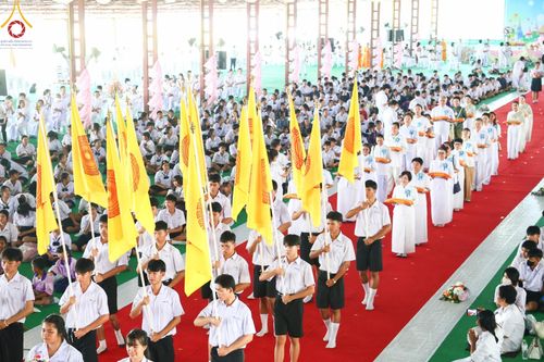 ภาพ No.172436:พิธีทอดกฐินเพื่อสร้าง "ลานเอนกประสงค์พญานาค 4 ตระกูล" วันที่ 15 พฤศจิกายน พ.ศ.2567 ณ พุทธอุทยานนานาชาติ อ.โพนพิสัย จ.หนองคาย