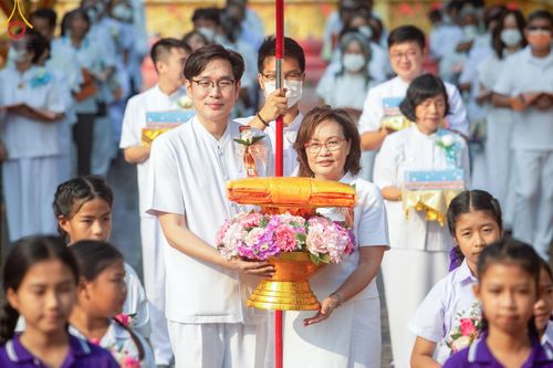 ภาพ No.117624:พิธีทอดผ้าป่าทำนุบำรุงศาสนสถาน ณ วัดบางเลน ต.บางเลน อ.บางเลน จ.นครปฐม วันที่ 23 มกราคม พ.ศ. 2567