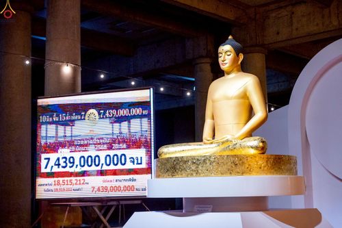 ภาพ No.228731:วันอังคารที่ 10 มิถุนายน พ.ศ. 2568 (วันพระขึ้น 15 ค่ำ เดือน 7) พิธีสวดธัมมจักกัปปวัตตนสูตร ครบ 7,439,000,000 จบ วัดพระธรรมกาย