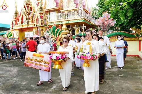 ภาพ No.94842:พิธีทอดกฐินสามัคคีทั่วไทย 5,000 วัด ณ วัดโพธิ์ศรีเจริญ อ.ศรีประจันต์ จ.สุพรรณบุรี วันที่ 12 พฤศจิกายน พ.ศ. 2566