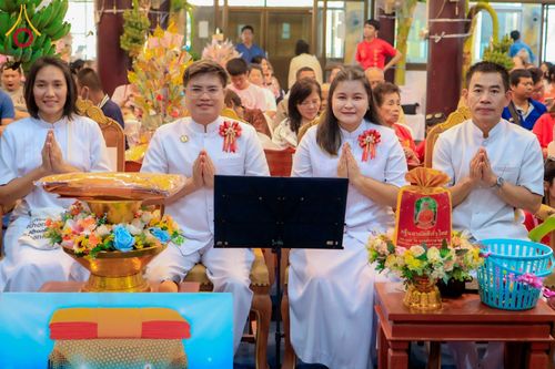 ภาพ No.182875:พิธีทอดกฐิน ณ วัดถ้ำเขา​ชะ​อา​งค์ ต.หนองไผ่ อ.ด่านมะขามเตี้ย จ.กาญจนบุรี ในโครงการทอดกฐินสามัคคีทั่วไทย 30,000 วัด บูชาธรรม 80 ปี หลวงพ่อธัมมชโย โดยคณะศิษยานุศิษย์วัดพระธรรมกาย วันที่ 10 พฤศจิกายน พ.ศ. 2567