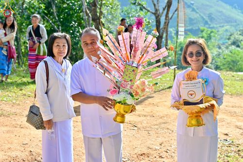 ภาพ No.99280:พิธีทอดกฐินสามัคคีทั่วไทย 5,000 วัด (สร้างที่พักสงฆ์) ณ สำนักสงฆ์บ้านแม่ลิดหลวง อ.แม่สะเรียง จ.แแม่ฮ่องสอน วันที่ 25 พฤศจิกายน พ.ศ.2566