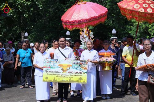 ภาพ No.181911:พิธีทอดกฐิน ณ วัดเขาราบกุตราช จ.ลพบุรี ในโครงการทอดกฐินสามัคคีทั่วไทย 30,000 วัด บูชาธรรม 80 ปี หลวงพ่อธัมมชโย โดยคณะศิษยานุศิษย์วัดพระธรรมกาย วันที่ 2 พฤศจิกายน พ.ศ. 2567