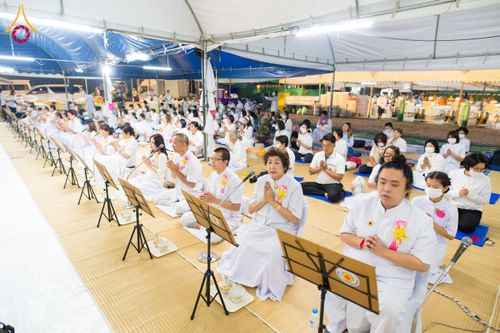 ภาพ No.117995:พิธีถวายภัตตาหารเป็นสังฆทาน แด่คณะพระธรรมยาตรา ปีที่ 12 วันที่ 24 มกราคม พ.ศ. 2567 ณ อนุสรณ์สถานบางนางแท่น จ.นครปฐม