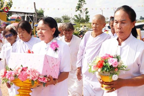 ภาพ No.177092:พิธีทอดกฐิน ณ สำนักสงฆ์บ้านทัพสยาม อ.เมืองสระแก้ว จ.สระแก้ว ในโครงการทอดกฐินสามัคคีทั่วไทย 30,000 วัด บูชาธรรม 80 ปี หลวงพ่อธัมมชโย โดยคณะศิษยานุศิษย์วัดพระธรรมกาย วันที่ 15 พฤศจิกายน พ.ศ. 2567