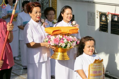 ภาพ No.113871:พิธีทอดผ้าป่าทำนุบำรุงศาสนสถาน ณ วัดอัมพวัน ต.บางม่วง อ.บางใหญ่ จ.นนทบุรี วันที่ 17 มกราคม พ.ศ. 2567