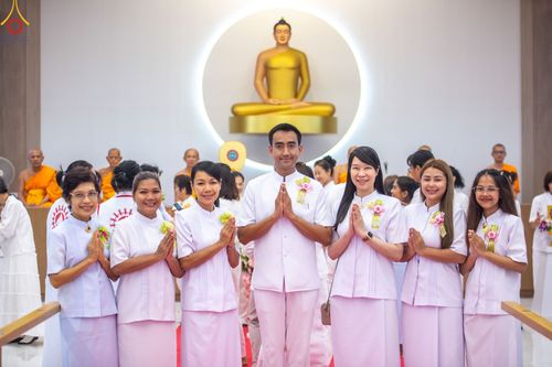 ภาพ No.128811:พิธีทอดผ้าป่าฉลองมหารัตนเจดีย์สิริปทุมสวรรค์ ณ ศูนย์ปฏิบัติธรรมภาคใต้ อ.บางกล่ำ จ.สงขลา วันที่ 10 มีนาคม พ.ศ. 2567