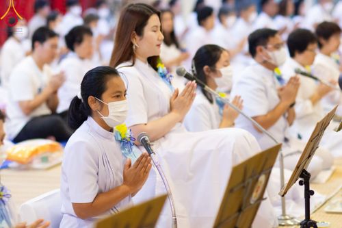 ภาพ No.114432:พิธีถวายภัตตาหารเป็นสังฆทาน แด่คณะพระธรรมยาตรา ปีที่ 12 วันที่ 18 มกราคม พ.ศ. 2567 ณ วัดโบสถ์(บน) บางคูเวียง จ.นนทบุรี