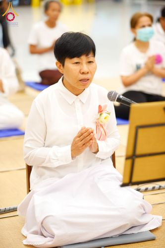 ภาพ No.129202:พิธีถวายภัตตาหารเป็นสังฆทาน แด่คณะพระธรรมยาตราฯ ในโครงการธรรมยาตราอัญเชิญพระบรมสารีริกธาตุ  ประดิษฐาน ณ มหารัตนเจดีย์สิริปทุมสวรรค์ อ.บางกล่ำ จ.สงขลา วันที่ 11 มีนาคม พ.ศ. 2567