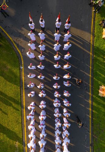 ภาพ No.103011:พิธีวันทาเจดีย์ พิธีเวียนประทักษิณ ธรรมทายาทชาวอินโดนีเซียกว่า 1,000 คน ณ มหาเจดีย์บุโรพุทโธ ประเทศอินโดนีเซีย ในวันที่ 19 ธันวาคม พ.ศ. 2566