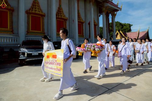 ภาพ No.259516:วันที่ 19 ตุลาคม พ.ศ. 2568 พิธีทอดกฐินสามัคคีทั่วไทย 30,000 วัด โดยคณะศิษยานุศิษย์ บูชาธรรม 81 ปี หลวงพ่อธัมมชโย ณ วัดแก้วฟ้า จ.พระนครศรีอยุธยา