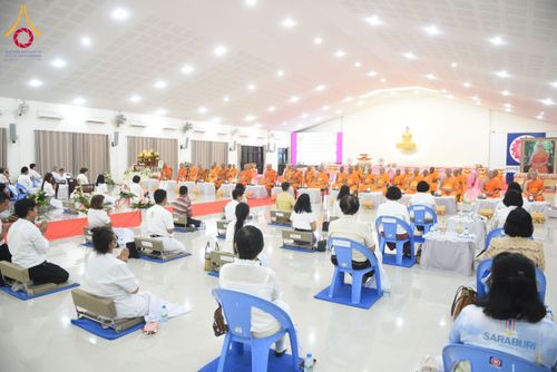 ภาพ No.166390:พิธีทอดกฐิน ณ ศูนย์ปฏิบัติธรรมสระบุรี ในโครงการกฐินสามัคคีทั่วไทย 30,000 วัด บูชาธรรม 80 ปี หลวงพ่อธัมมชโย โดยคณะศิษยานุศิษย์วัดพระธรรมกาย วันที่ 20 ตุลาคม พ.ศ. 2567