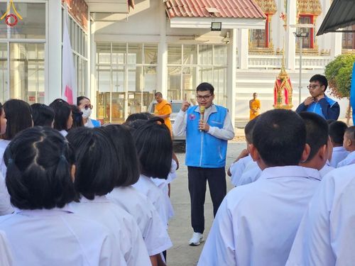 ภาพ No.200446:พิธีทอดผ้าป่าทำนุบำรุงศาสนสถาน ณ วัดรางกำหยาด ตำบลบางภาษี อำเภอบางเลน จังหวัดนครปฐม ในโครงการธรรมยาตรา กตัญญูบูชา มหาปูชนียาจารย์ พระมงคลเทพมุนี(สด จนฺทสโร) พระผู้ปราบมาร อนุสรณ์สถาน 7 แห่ง ปีที่ 13 วันที่ 22 มกราคม พ.ศ. 2568