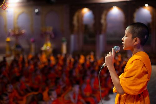 ภาพ No.80613:สามเณรชมนิทรรศการ และสื่อนวัตกรรมพระพุทธศาสนาภาพยนต์ 3 มิติ-จักรวาลนฤมิต ในโครงการบรรพชาสามเณร ฟื้นฟูพระพุทธศาสนาทั่วไทย ประจำปี 2566 ณ วัดพระธรรมกาย จ.ปทุมธานี