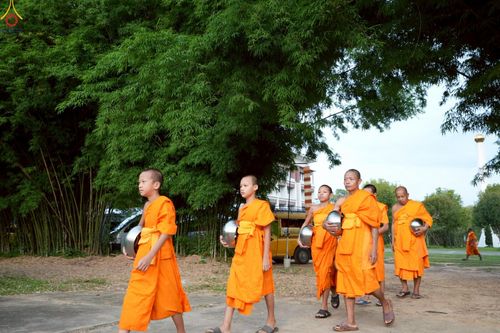 ภาพ No.228093:วันอาทิตย์ที่ 8 มิถุนายน พ.ศ. 2568 พิธีตักบาตรพระ 500 รูป ปีที่ 10 ณ ธุดงคสถานล้านนา อำเภอสันทราย จังหวัดเชียงใหม่