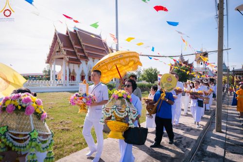 ภาพ No.95771:พิธีทอดกฐินสามัคคีทั่วไทย 5,000 วัด ณ วัดศรีคงคาราม จ.สมุทรปราการ วันที่ 18 พฤศจิกายน พ.ศ. 2566