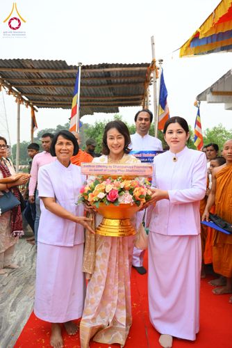 ภาพ No.179674:พิธีทอดกฐินสมทบ ณ วัดพุทธนานาชาติผาสุก (Buddha International Welfare Mission) เมืองพุทธคยา ประเทศอินเดีย วันที่ 10 พฤศจิกายน พ.ศ. 2567