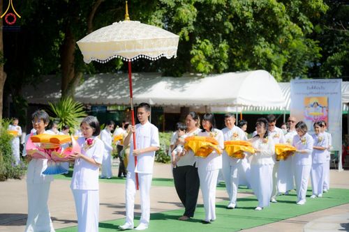ภาพ No.142317:พิธีทอดผ้าป่าเพื่องานพระพุทธศาสนา , พิธีเจริญพระพุทธมนต์ , พิธีถวายสังฆทานแด่คณะสงฆ์ น้อมบูชาธรรม 80 ปี หลวงพ่อธัมมชโย และครบรอบ 12 ปี ธรรมอุทยานบ้านแป้ง อำเภอพรหมบุรี จังหวัดสิงห์บุรี ในวันเสาร์ที่ 22 มิถุนายน พ.ศ. 2567