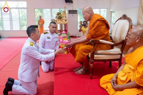 ภาพ No.58514:โครงการบรรพชาสามเณร ภาคฤดูร้อน เฉลิมพระเกียรติพระบาทสมเด็จพระเจ้าอยู่หัว เนื่องในโอกาส พระราชพิธีมหามงคลเฉลิมพระชนมพรรษา 6 รอบ 28 กรกฎาคม พ.ศ. 2567 ระหว่างวันที่ 20 เมษายน ถึง 6 พฤษภาคม 2567 ณ วัดกลางธนรินทร์ (ธรรมอุทยานบ้านแป้ง)