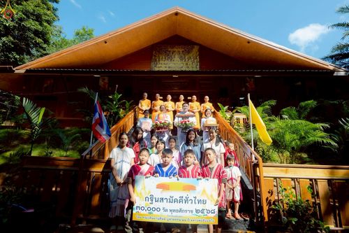 ภาพ No.277289:วันที่ 19 ตุลาคม พ.ศ. 2568 พิธีทอดกฐินสามัคคีทั่วไทย ณ วัดป่าเมืองน้อย ต.เวียงเหนือ อ.ปาย จ.แม่ฮ่องสอน โดยคณะศิษยานุศิษย์ บูชาธรรม 81 ปี หลวงพ่อธัมมชโย