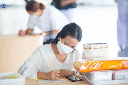 ภาพ No.85615:พิธีบุพเปตพลีครั้งที่ 138 ร่วมอุทิศบุญแด่หมู่ญาติที่ล่วงลับไปแล้ว และสืบทอดอายุพระพุทธศาสนา วันพุธที่ 16 สิงหาคม พ.ศ. 2566 (วันพระแรม 15 ค่ำ เดือน 8-8 ณ หอฉันคุณยายอาจารย์ฯ วัดพระธรรมกาย