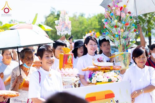 ภาพ No.182424:พิธีทอดกฐิน ณ วัดเจียระดับ เขตหนองจอก กรุงเทพมหานครฯ ในโครงการทอดกฐินสามัคคีทั่วไทย 30,000 วัด บูชาธรรม 80 ปี หลวงพ่อธัมมชโย โดยคณะศิษยานุศิษย์วัดพระธรรมกาย วันที่ 9 พฤศจิกายน พ.ศ. 2567