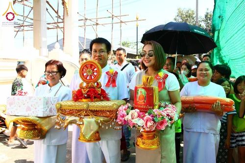 ภาพ No.182609:พิธีทอดกฐิน ณ วัดเจ้าฟ้า จ.สระบุรี ในโครงการทอดกฐินสามัคคีทั่วไทย 30,000 วัด บูชาธรรม 80 ปี หลวงพ่อธัมมชโย โดยคณะศิษยานุศิษย์วัดพระธรรมกาย วันที่ 10 พฤศจิกายน พ.ศ. 2567