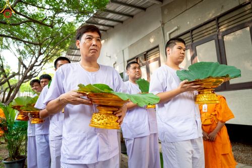 ภาพ No.216640:วันอาทิตย์ที่ 6 เมษายน พ.ศ. 2568 พิธีตัดปอยผม และปลงผมนาคธรรมทายาท โครงการบวชบูชาธรรม81ปี หลวงพ่อธัมมชโย โครงการ 1 และ 2 โครงการนานาชาติ AEC&WAB รุ่น CEO (ผู้บริหาร) รุ่นที่4 ณ หมู่บ้านบรรลุธรรม วัดพระธรรมกาย