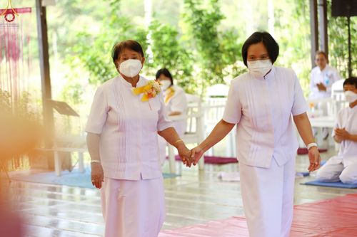 ภาพ No.76829:พิธีทอดผ้าป่าแก้วสำเร็จ เพื่อปูพื้นอาคารอเนกประสงค์ทั้ง 4 หลัง วันอาทิตย์ที่ 26 กุมภาพันธ์ พ.ศ. 2566 ณ ศูนย์ปฏิบัติธรรมนานาชาติเบตง จ.ยะลา