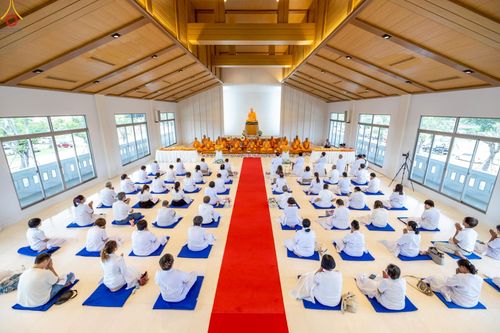 ภาพ No.268459:วันพฤหัสบดีที่ 23 ตุลาคม พ.ศ. 2568 พิธีทอดกฐินเพื่อสร้างกุฏิสงฆ์ ณ ศูนย์ปฏิบัติธรรมนานาชาติสะเดา จ.สงขลา