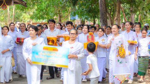 ภาพ No.166096:พิธีทอดกฐิน ณ วัดป่าสามัคคีธรรม จ.อำนาจเจริญ ในโครงการกฐินสามัคคีทั่วไทย 30,000 วัด บูชาธรรม 80 ปี หลวงพ่อธัมมชโย โดยคณะศิษยานุศิษย์วัดพระธรรมกาย วันที่ 20 ตุลาคม พ.ศ. 2567