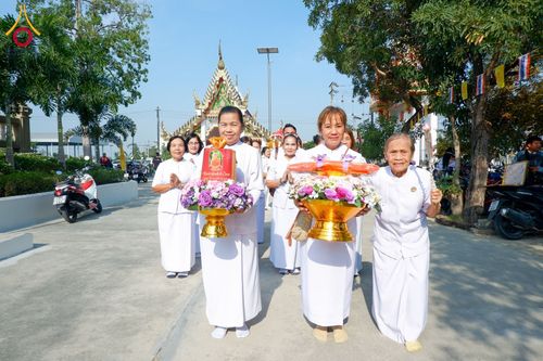 ภาพ No.182620:พิธีทอดกฐิน ณ วัดราษฎร์นิมิตศรัทธาธรรม(หนองปรือ) อ.บางพลี จ.สมุทรปราการ ในโครงการทอดกฐินสามัคคีทั่วไทย 30,000 วัด บูชาธรรม 80 ปี หลวงพ่อธัมมชโย โดยคณะศิษยานุศิษย์วัดพระธรรมกาย วันที่ 10 พฤศจิกายน พ.ศ. 2567