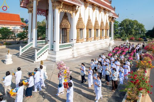 ภาพ No.106433:พิธีทอดผ้าป่าทำนุบำรุงศาสนสถาน ณ วัดใหม่พิบูลย์ผล ต.บางเลน อ.สองพี่น้อง จ.สุพรรณบุรี วันที่ 5 มกราคม พ.ศ. 2567