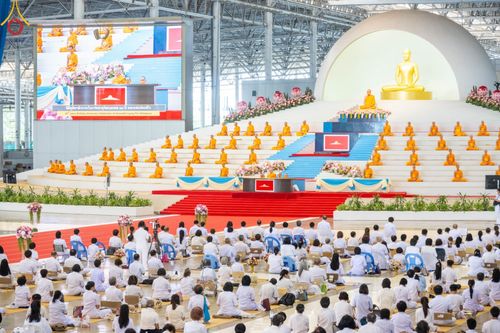 ภาพ No.102938:พิธีมุทิตาหลวงพ่อทัตตชีโว วันที่ 17 ธันวาคม พ.ศ. 2566 ณ สภาธรรมกายสากล วัดพระธรรมกาย