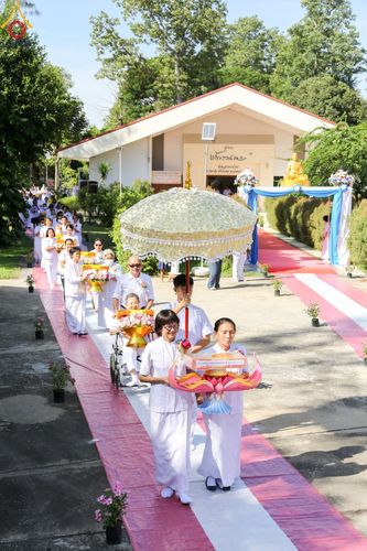 ภาพ No.95398:พิธีทอดกฐินสามัคคีทั่วไทย 5,000 วัด ณ ธรรมอุทยานบ้านแป้ง จ.สิงห์บุรี (ปฐมกฐิน) วันที่ 18 พฤศจิกายน พ.ศ. 2566