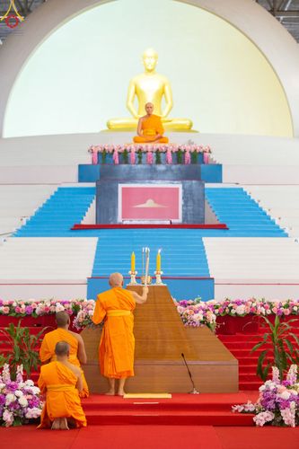 ภาพ No.79819:พิธีขอบรรพชา , พิธีคล้องอังสะ พิธีขอสรณคมน์และศีล , พิธีขอนิสสัย ในโครงการบรรพชาสามเณรฟื้นฟูพระพุทธศาสนาทั่วไทย วันเสาร์ที่ 8 เมษายน พ.ศ.2566