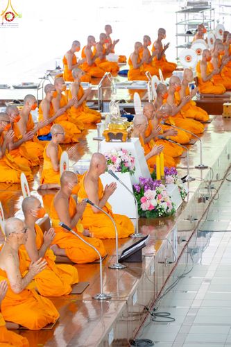 ภาพ No.84000:พิธีบุพเปตพลี ครั้งที่ 137 ร่วมอุทิศบุญกุศลแด่หมู่ญาติที่ล่วงลับไปแล้ว และสืบทอดอายุพระพุทธศาสนา ในวันจันทร์ที่ 17 กรกฎาคม พ.ศ. 2566 ณ หอฉันคุณยายอาจารย์ฯ วัดพระธรรมกาย