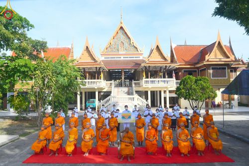 ภาพ No.67508:พิธีอุปสมบทวัดบัวลอย อ.หนองแค จ.สระบุรี รับบุญจัดงานโดย  สำนักองค์ประธาน เมื่อวันที่ 9 ธันวาคม พ.ศ. 2565