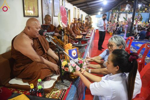 ภาพ No.63857:พิธีทอดกฐินสามัคคีทั่วไทย 5,000 วัด โดยคณะศิษยานุศิษย์วัดพระธรรมกาย น้อมบูชาธรรม 78 ปี หลวงพ่อธัมมชโย  วันอาทิตย์ที่  6  พฤศจิกายน พ.ศ. 2565  ณ วัดลำพญากลาง อ.มวกเหล็ก จ.สระบุรี