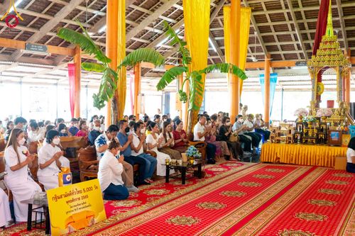 ภาพ No.63810:พิธีทอดกฐินสามัคคีทั่วไทย 5,000 วัด โดยคณะศิษยานุศิษย์วัดพระธรรมกาย น้อมบูชาธรรม 78 ปี หลวงพ่อธัมมชโย วันที่ 5 พฤศจิกายน พ.ศ. 2565 ณ วัดโพธิ์นางเทรา อ.เมือง จ.สุพรรณบุรี