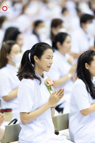 ภาพ No.92162:พิธีบูชาข้าวพระ ในวันทอดกฐินสามัคคี อาทิตย์ต้นเดือนที่ 5 พฤศจิกายน พ.ศ. 2566 ณ วัดพระธรรมกาย จ.ปทุมธานี