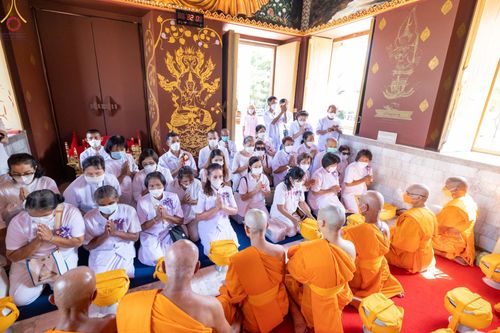 ภาพ No.66108:พิธีอุปสมบทวัดเกิดการอุดม อ.คลองหลวง จ.ปทุมธานี รับบุญจัดงานโดยสำนักสื่อ DMC เมื่อวันที่ 7 ธันวาคม พ.ศ. 2565