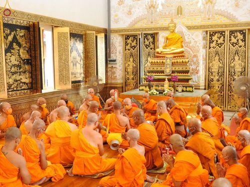 ภาพ No.67326:พิธีอุปสมบทวัดแหลม อ.เมือง จ.สมุทรปราการ รับบุญจัดงานโดย สำนักต่างประเทศ เมื่อวันที่ 9 ธันวาคม พ.ศ. 2565