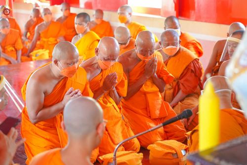 ภาพ No.66080:พิธีอุปสมบทวัดใหม่นพรัตน์ อ.สองพี่น้อง จ.สุพรรณบุรี รับบุญจัดงานโดยสำนักการศึกษา เมื่อวันที่ 7 ธันวาคม พ.ศ. 2565